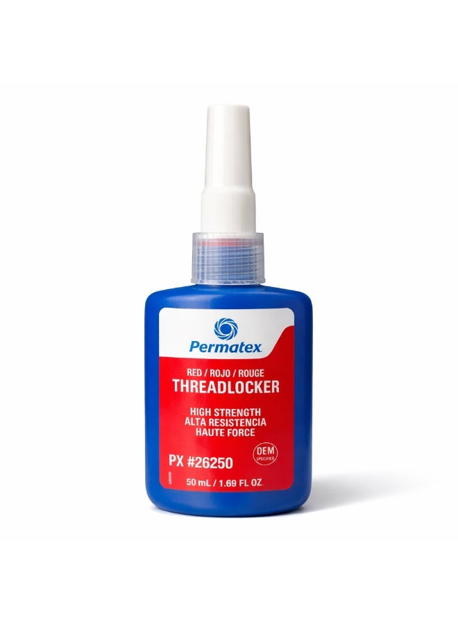 Permatex Red High-Strength Threadlocker – 50 ml